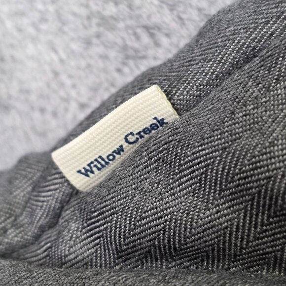 Womens Magellan Gray Willow Creek Quilted Vest Full Zip & Button Classic Fit XS - Picture 8 of 10